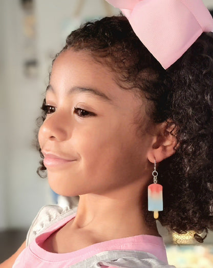 Mini Popsicle Earring, Cute Ice Cream Dangle