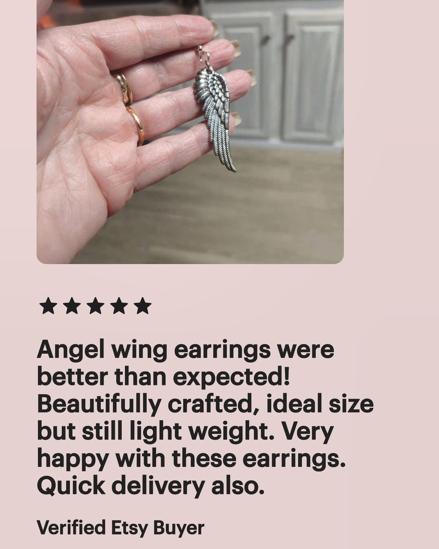 Trendy Angelic Wing Earrings, Vintage-Inspired Dangle, Lightweight Inspirational Jewelry, Spiritual Fashion, Divine Guardian Angel Charm