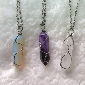 Colgante de cristal de chakra curativo, la moda holística se une a una vida consciente, talismán espiritual versátil para la paz interior, artesanía elegante