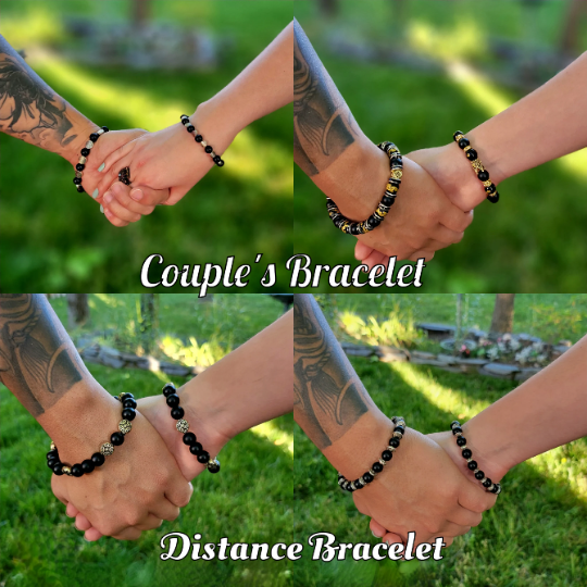 Conjunto de pulseras para él y para ella, joyas de pareja de inspiración vintage, regalo romántico, pulsera de unidad simbólica, fichas de amor, conjunto a juego para pareja