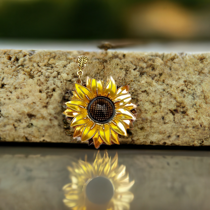 Bright Sunflower Necklace