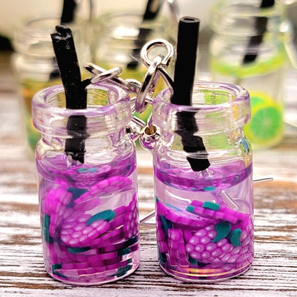 Tropical Fruit Juice Earring, Young Teen Fashion