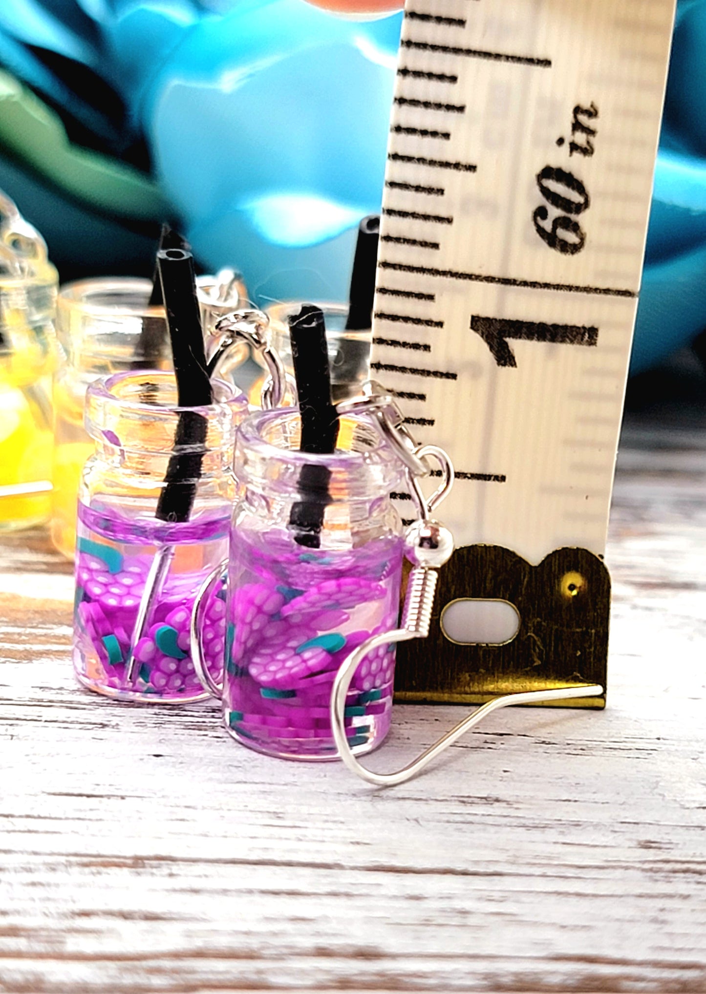 Tropical Fruit Juice Earring, Young Teen Fashion