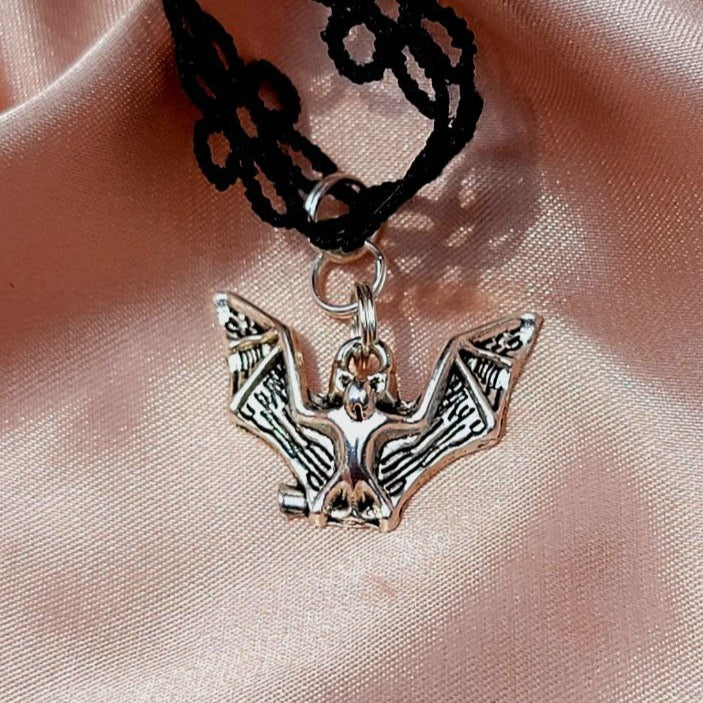 Bat Themed Jewelry, Hauntingly Beautiful Accessory, Dark Fantasy Design