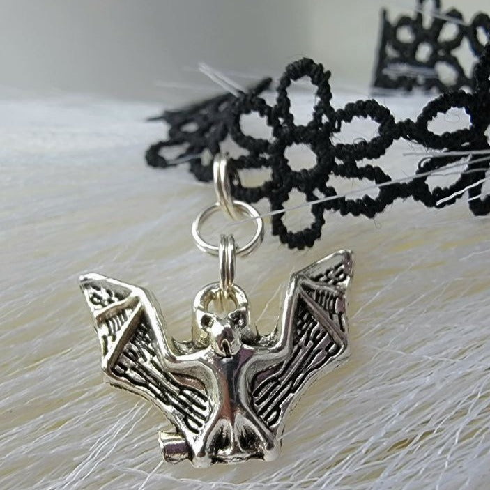 Bat Themed Jewelry, Hauntingly Beautiful Accessory, Dark Fantasy Design