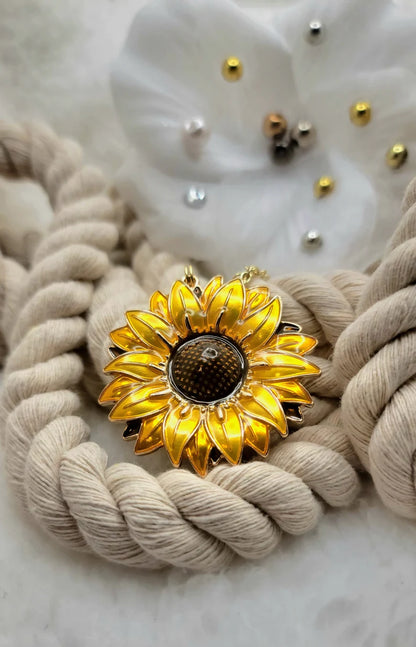 Bright Sunflower Necklace