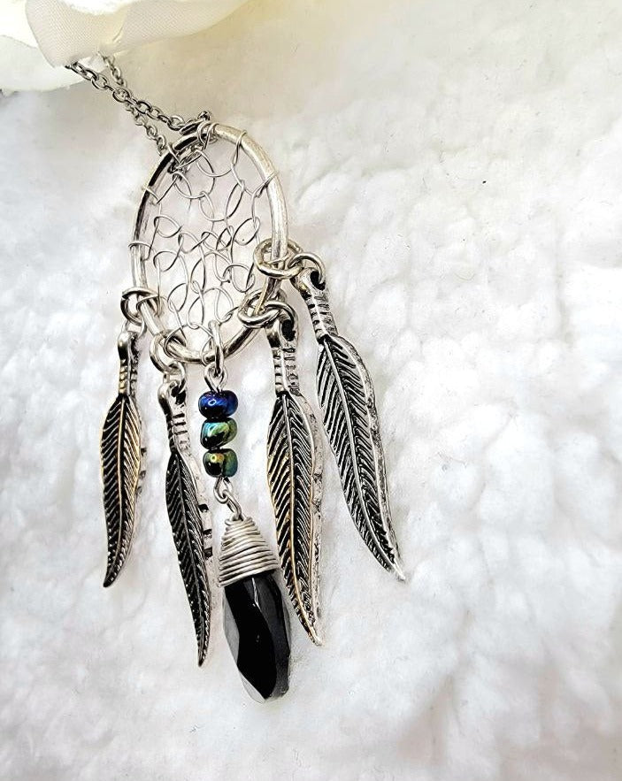 Dream Catcher Necklace, Cultural Jewelry