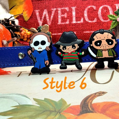 Pulseras De Halloween, Accesorio Lindo Para Adultos Jóvenes, Joyería Personalizada, Personaje De Jason, Freddie Krueger, Diseño De Bruja, Moda Espeluznante