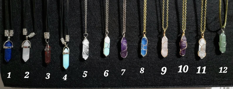 Colgante de cristal de chakra curativo, la moda holística se une a una vida consciente, talismán espiritual versátil para la paz interior, artesanía elegante