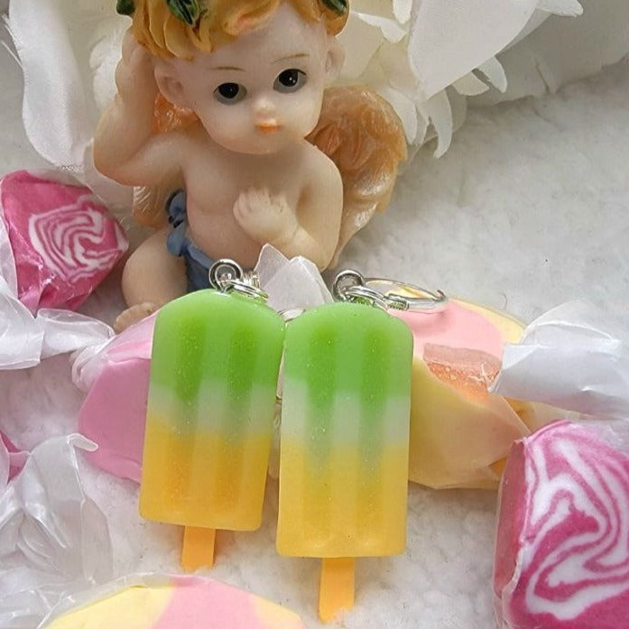 Mini Popsicle Earring, Cute Ice Cream Dangle