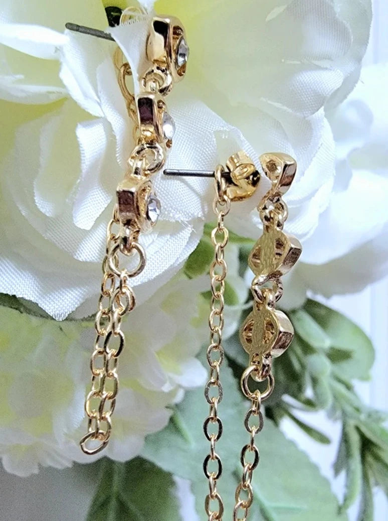 Gold Hoop Earrings w/ Evil Eye Charm, Protective Jewelry for Daily Wear, Spiritual Symbolism in Modern Jewelry